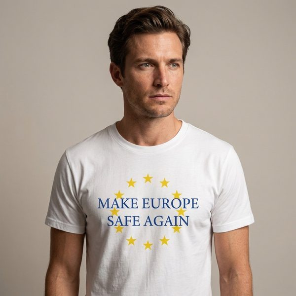 The Classic Tee — worn by a model